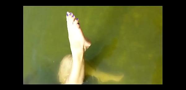  Feet Dangling in the Water (Fetish Obsession)
